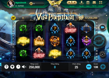 Vua phép thuật kingfun – Nổ hũ trúng Jackpot siêu hot 2023